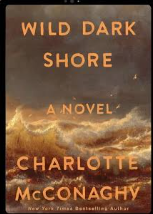 Wild Dark Shore by Charlotte McConaghy, 320 pages. A subarctic island is the repository of many valuable plant seeds. The island is flooding due to climate change and Dominic and his 3 children are desperately trying to pack the valuable seeds up to leave when a mysterious woman finds her way to the island.